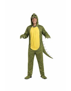 Fantasia de Crocodilo & Dinossauro Tamanho L - de alta qualidade, ideal para carnaval, festas temáticas e eventos especiais.